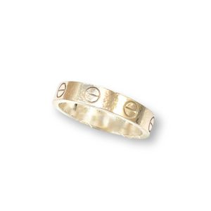 Cartier カルティエ ミニラブリング 750 K18WG